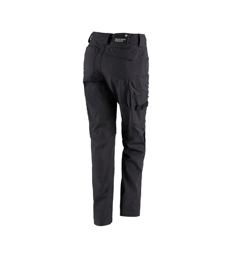 Trousers e.s.concrete solid, ladies'