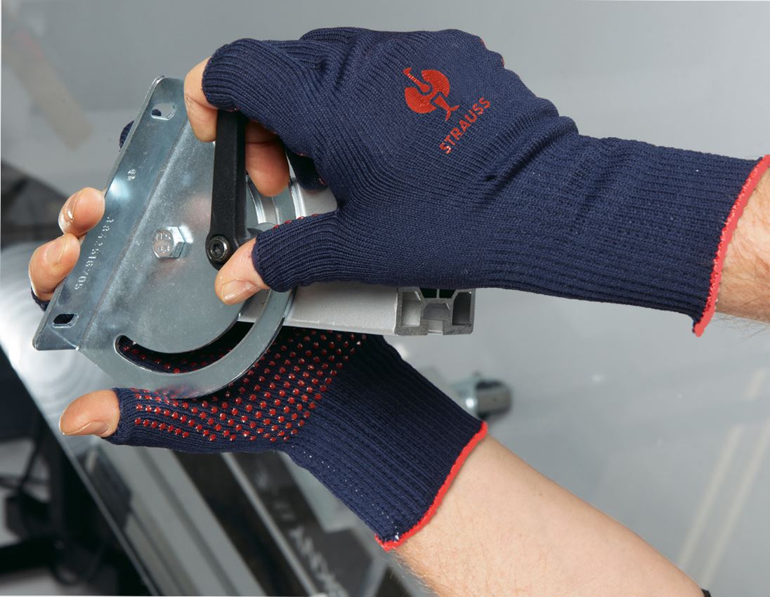 PVC knitted gloves Rondo Präzision