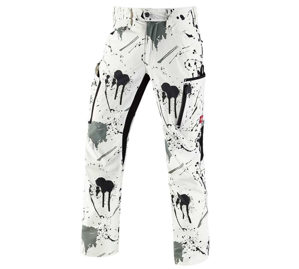 e.s. Stretch cargo trousers Painter