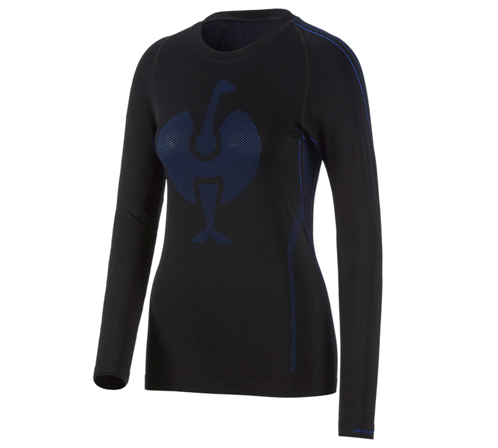 e.s. functional-longsleeve seamless-warm, ladies'