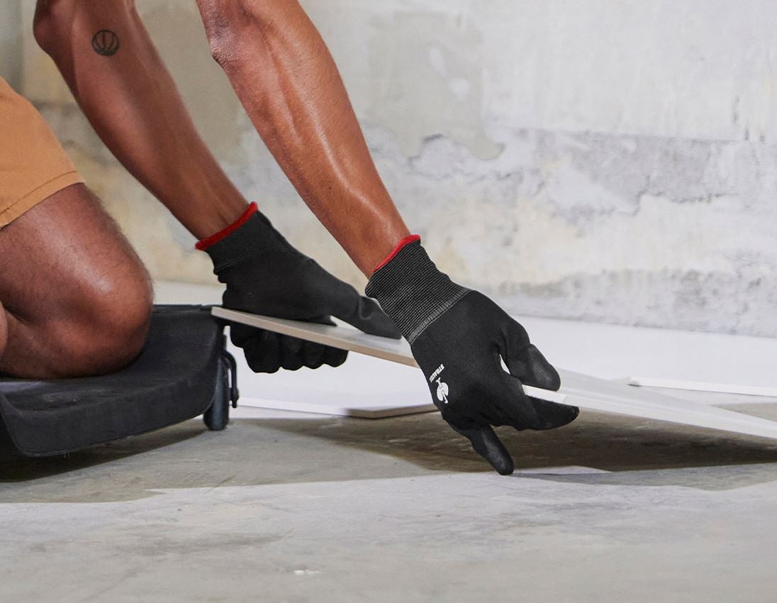 PU micro gloves