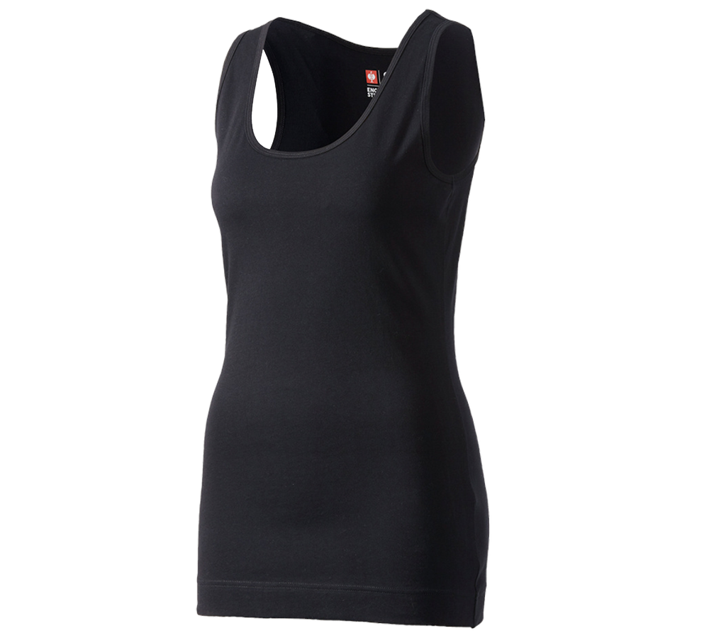e.s. Long tank cotton, ladies'