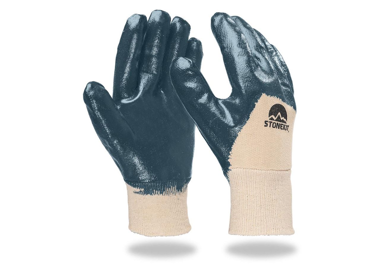 Nitrile gloves Lith, knitted cuff, pack of 12