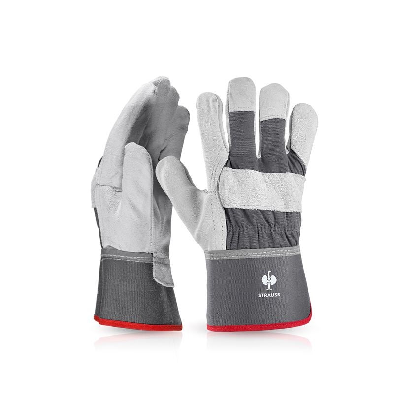 Cracked leather gloves Cooper