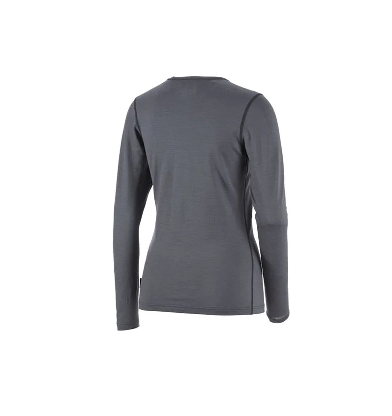 e.s. Long sleeve Merino, ladies'