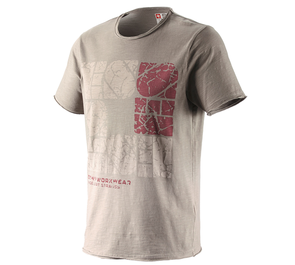 e.s. T-Shirt denim workwear