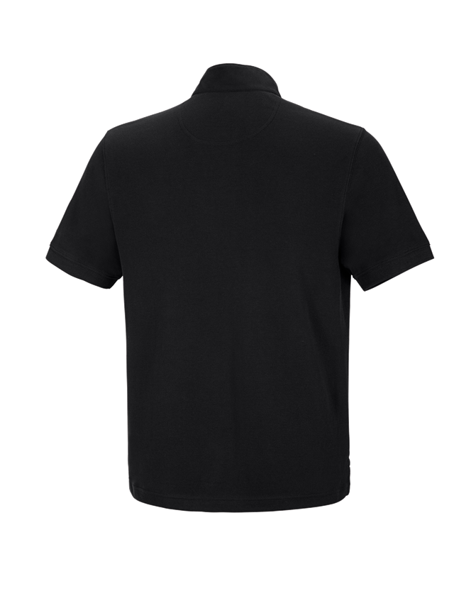 e.s. Polo shirt cotton Mandarin