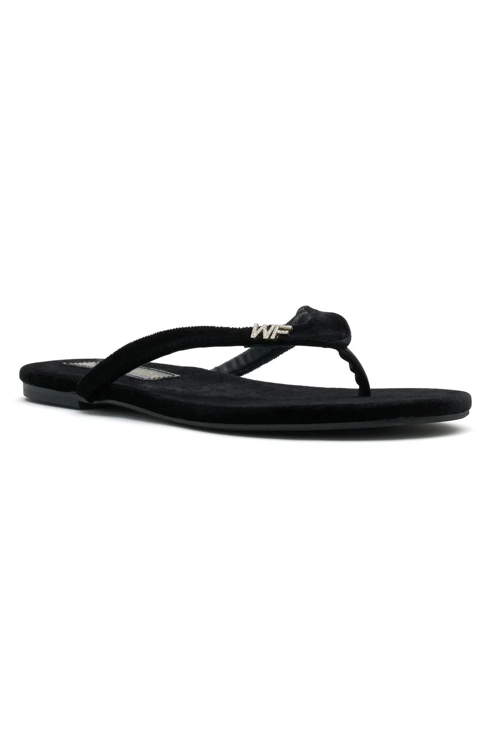Jelena Sandals Black Velvet