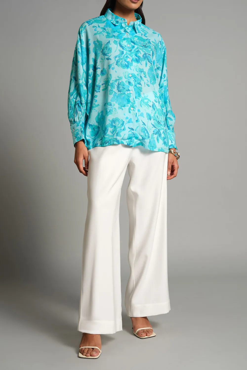 Aqua Casual Style Shirt