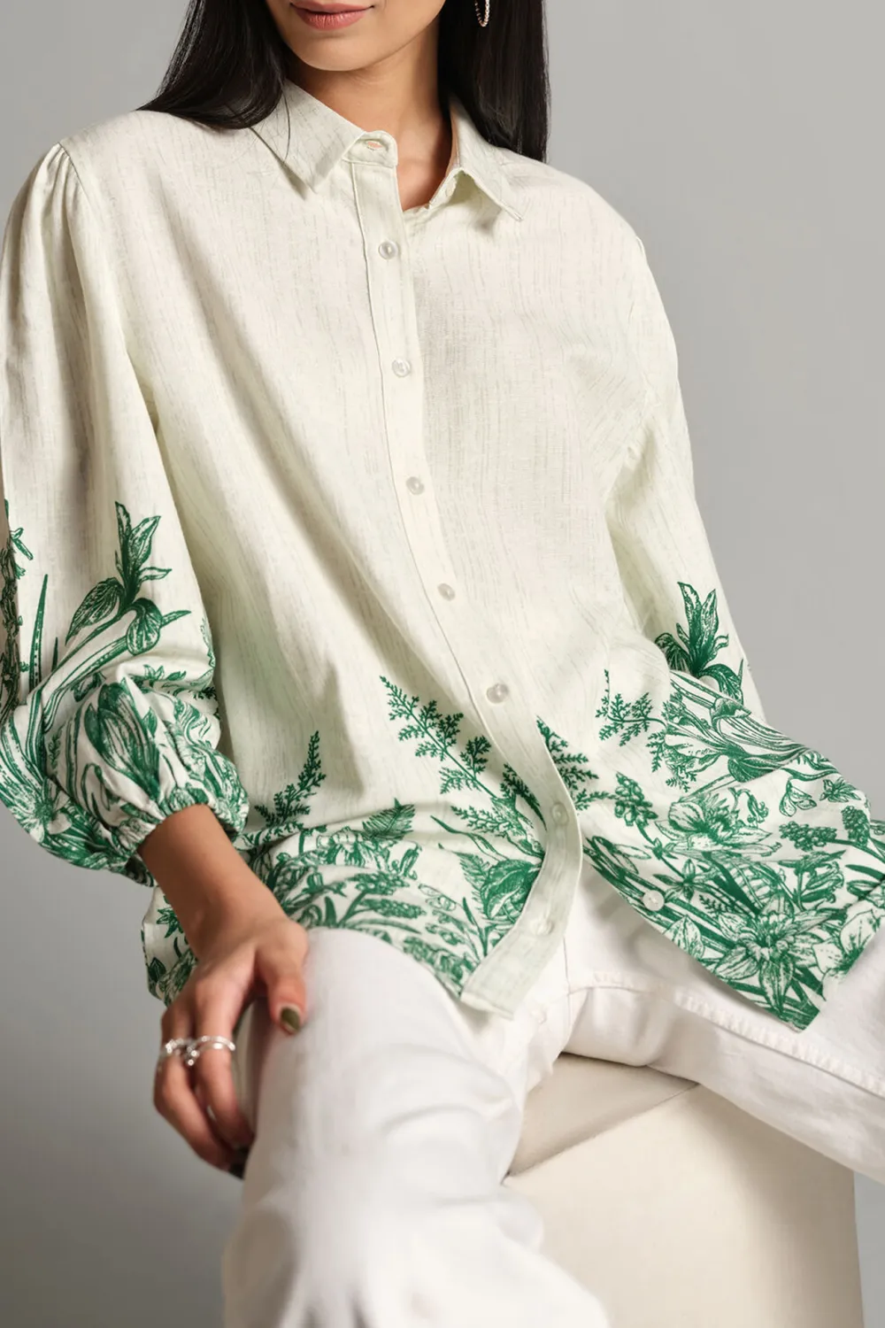 Long Sleeve Casual Style Shirt