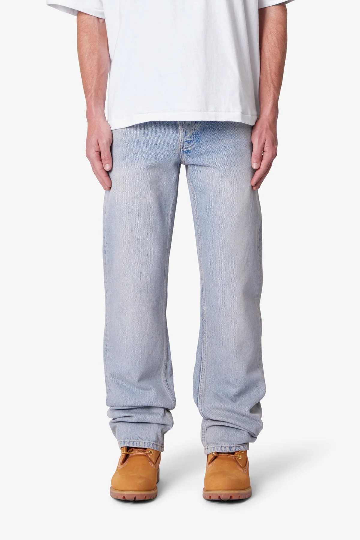 Bootcut Denim - Light Sand Washed Blue