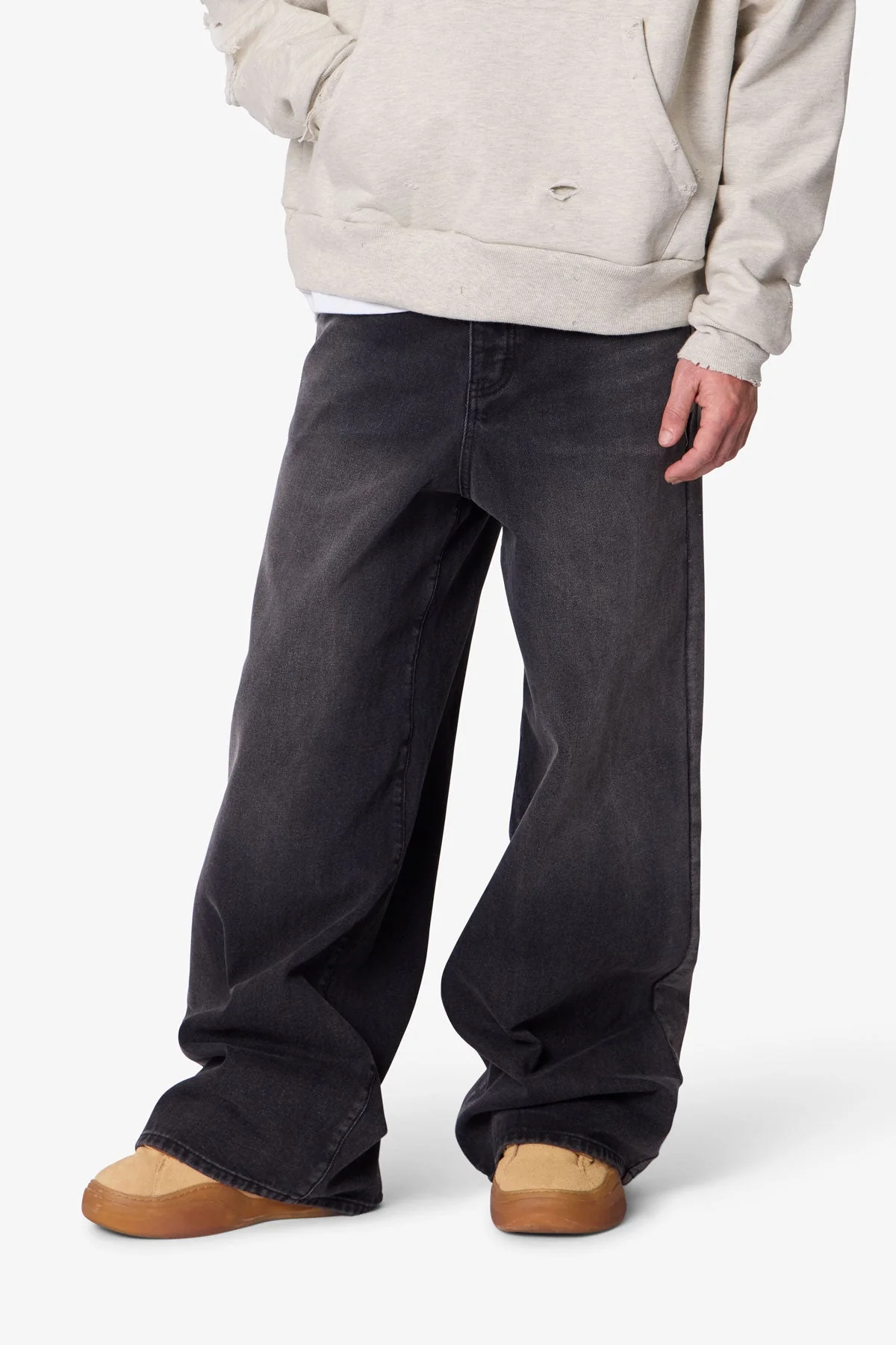 Baggy Washed Rave Denim - Vintage Black