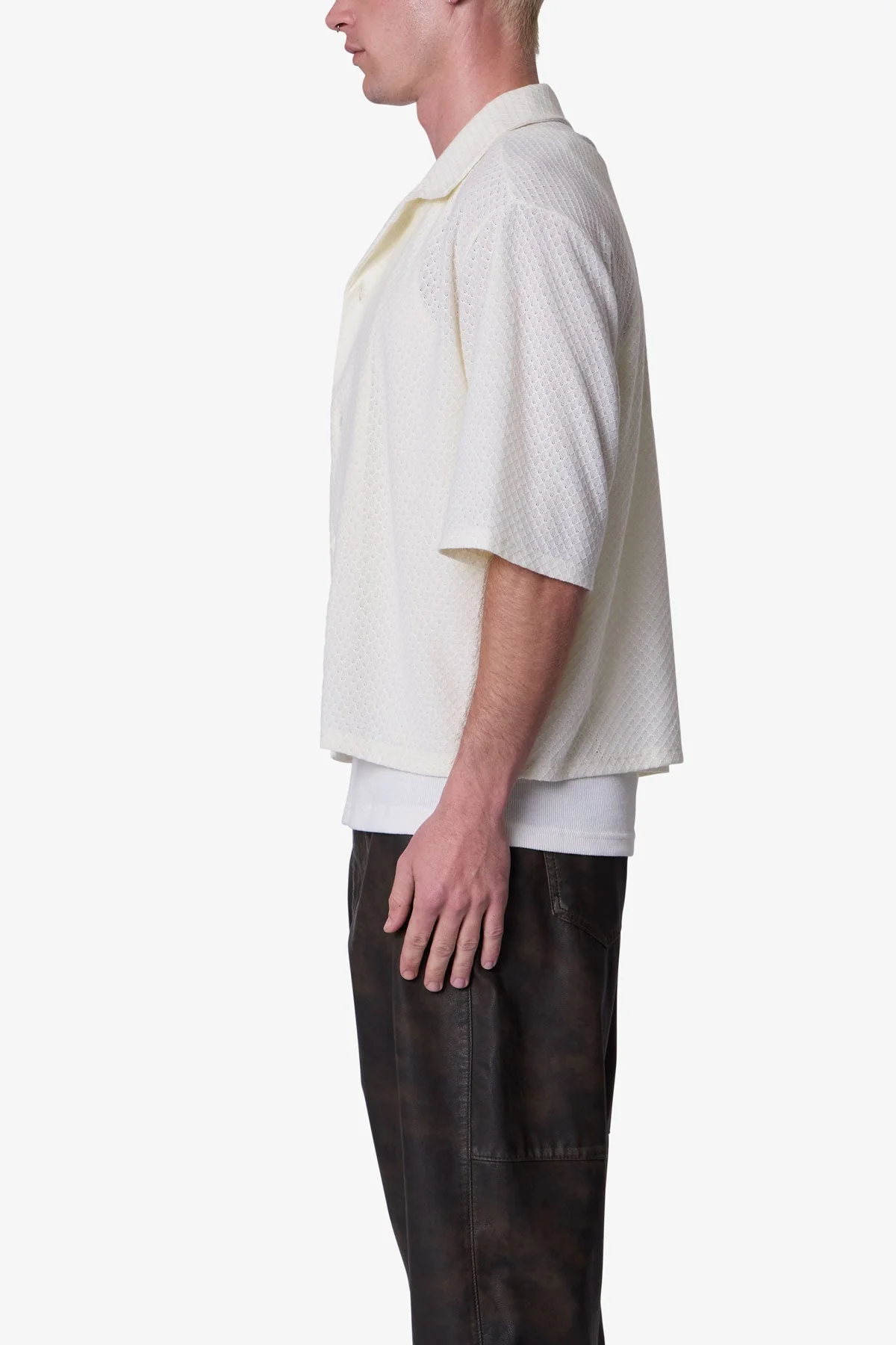 Washed Poplin Shirt - White