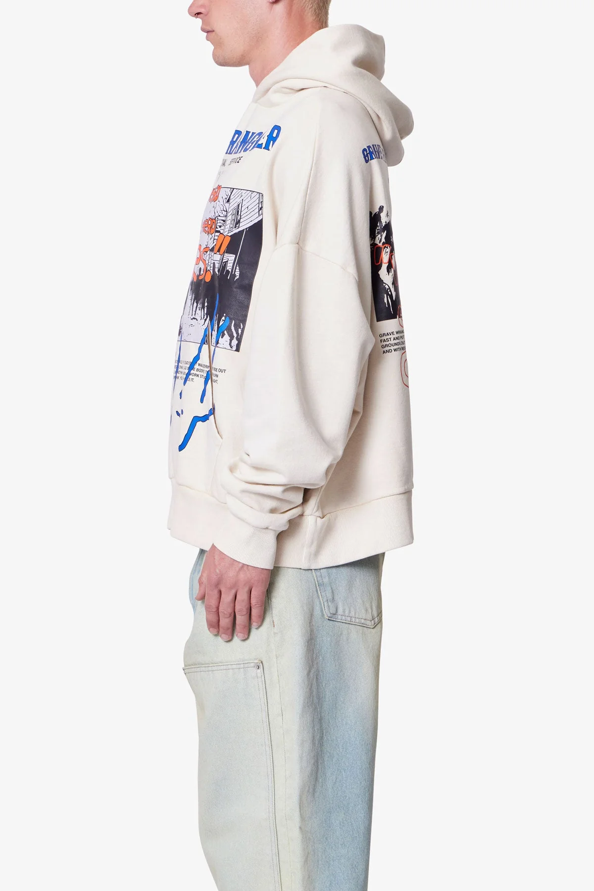 Grave Wrangler Hoodie - Off White