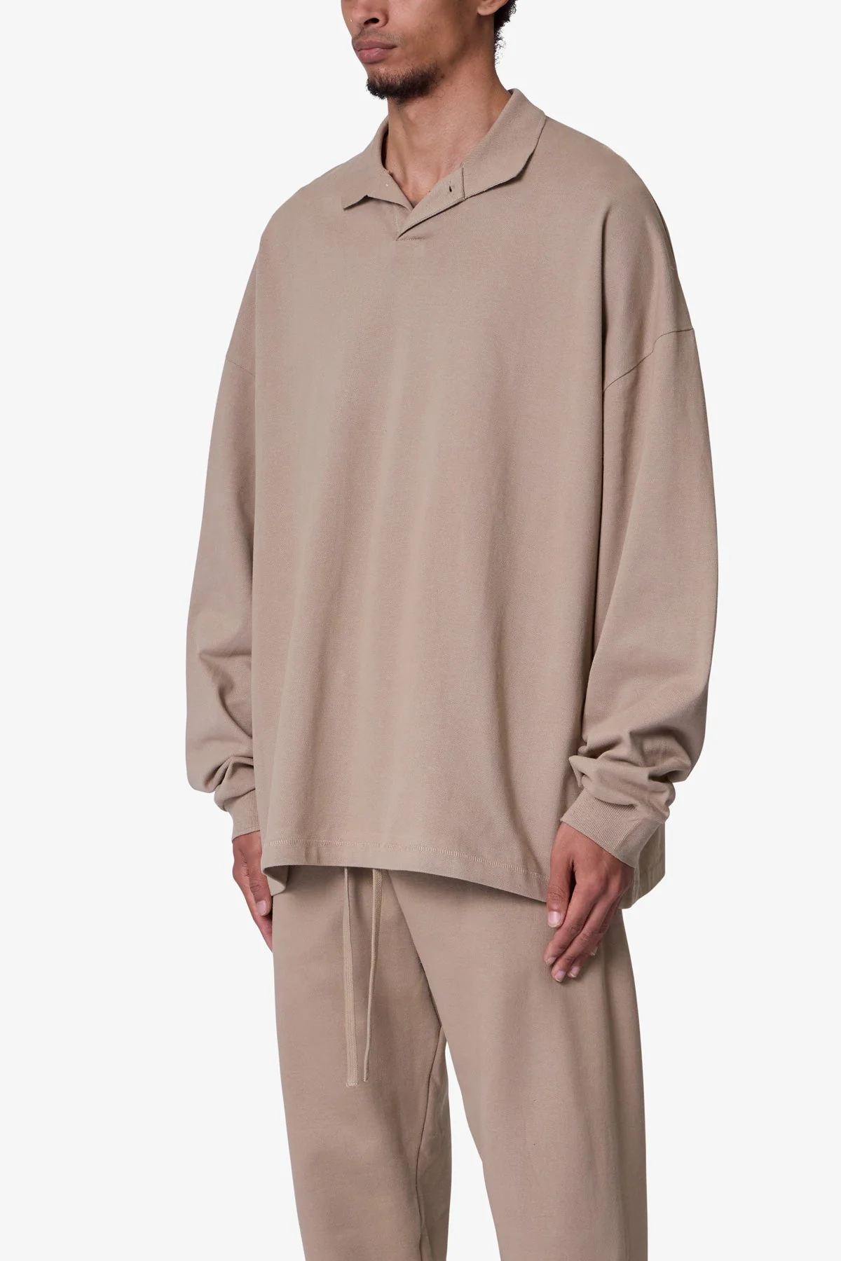 Every Day L/S Polo - Earth