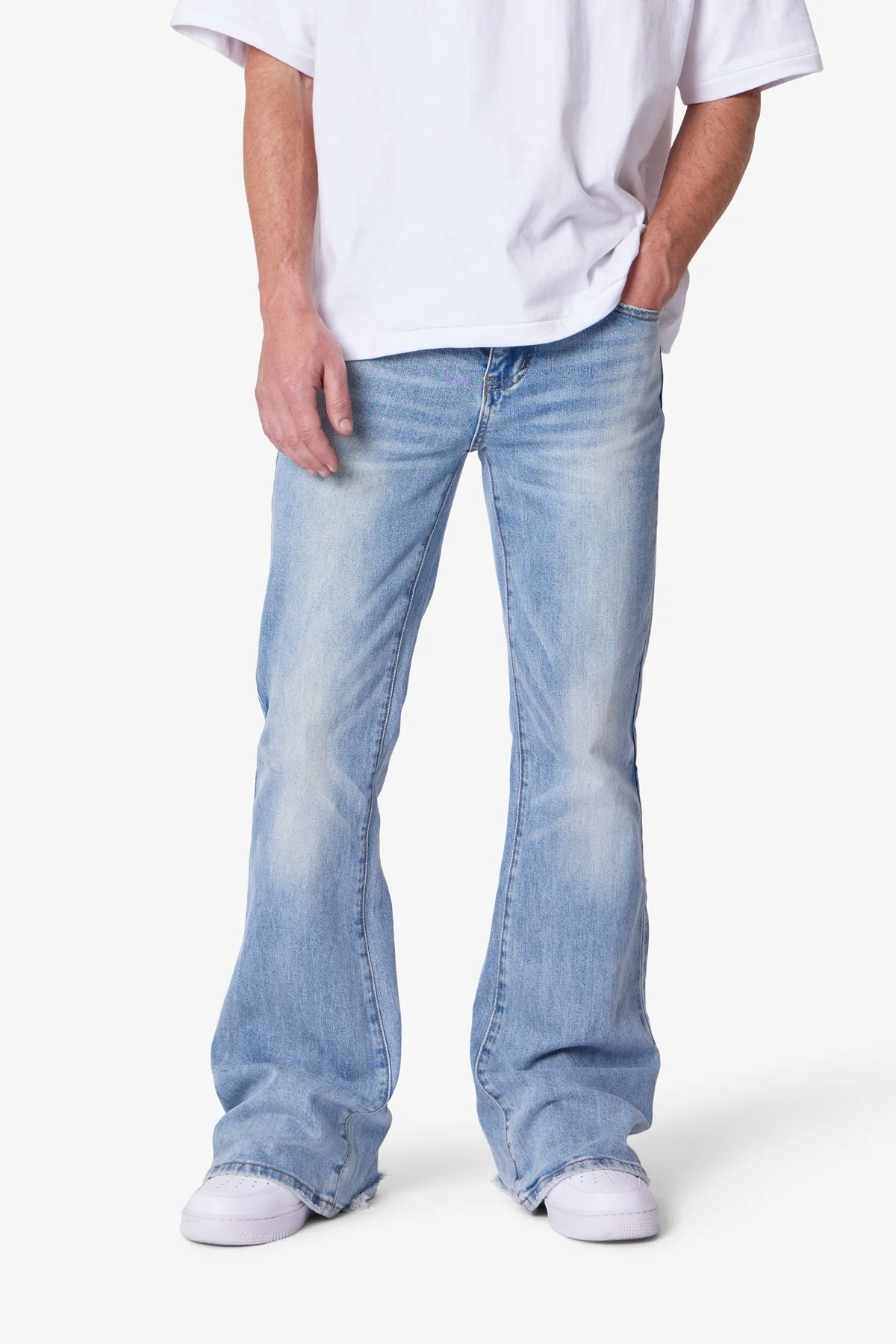 Super Flare Denim - Light Blue