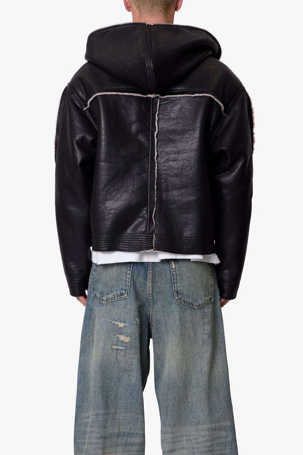 Shearling Lined Jacket - Black