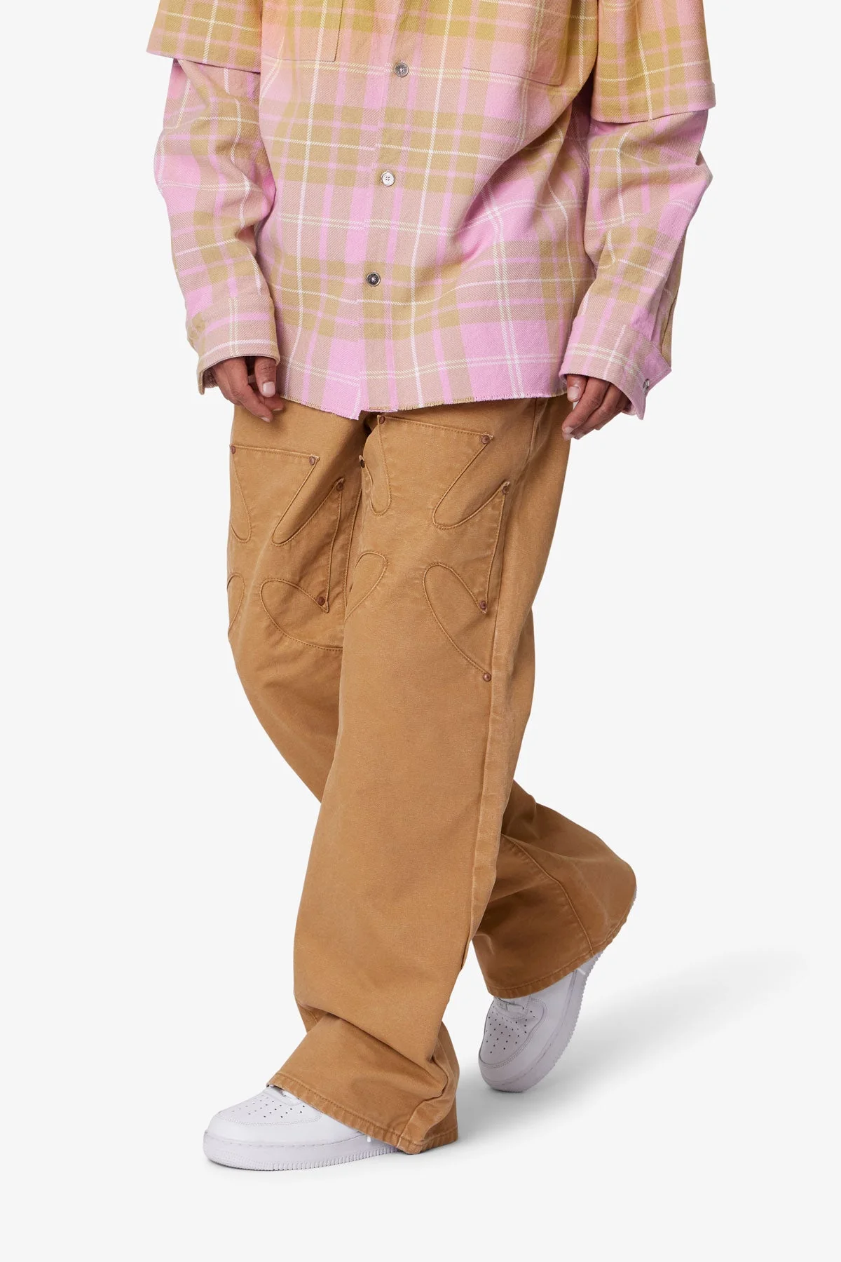 Iron Cross Denim - Tan