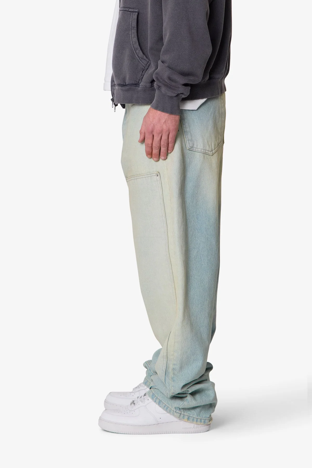 West Double Knee Denim - Blue