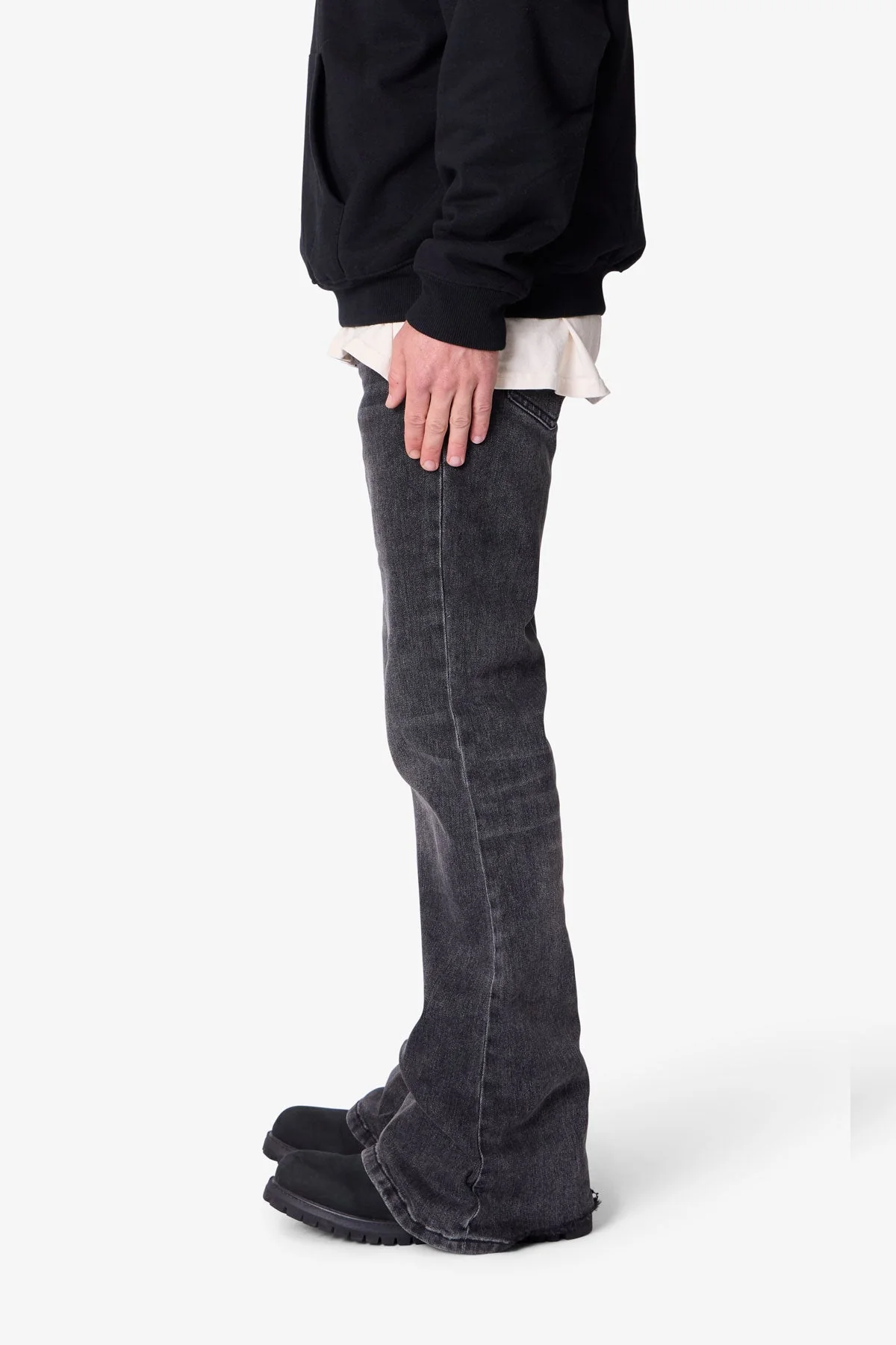 Super Flare Denim - Vintage Black