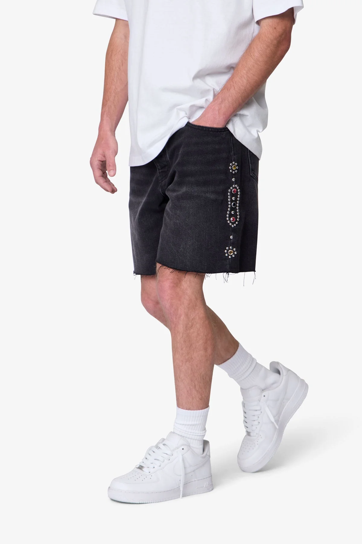 Mojave Denim Shorts - Black