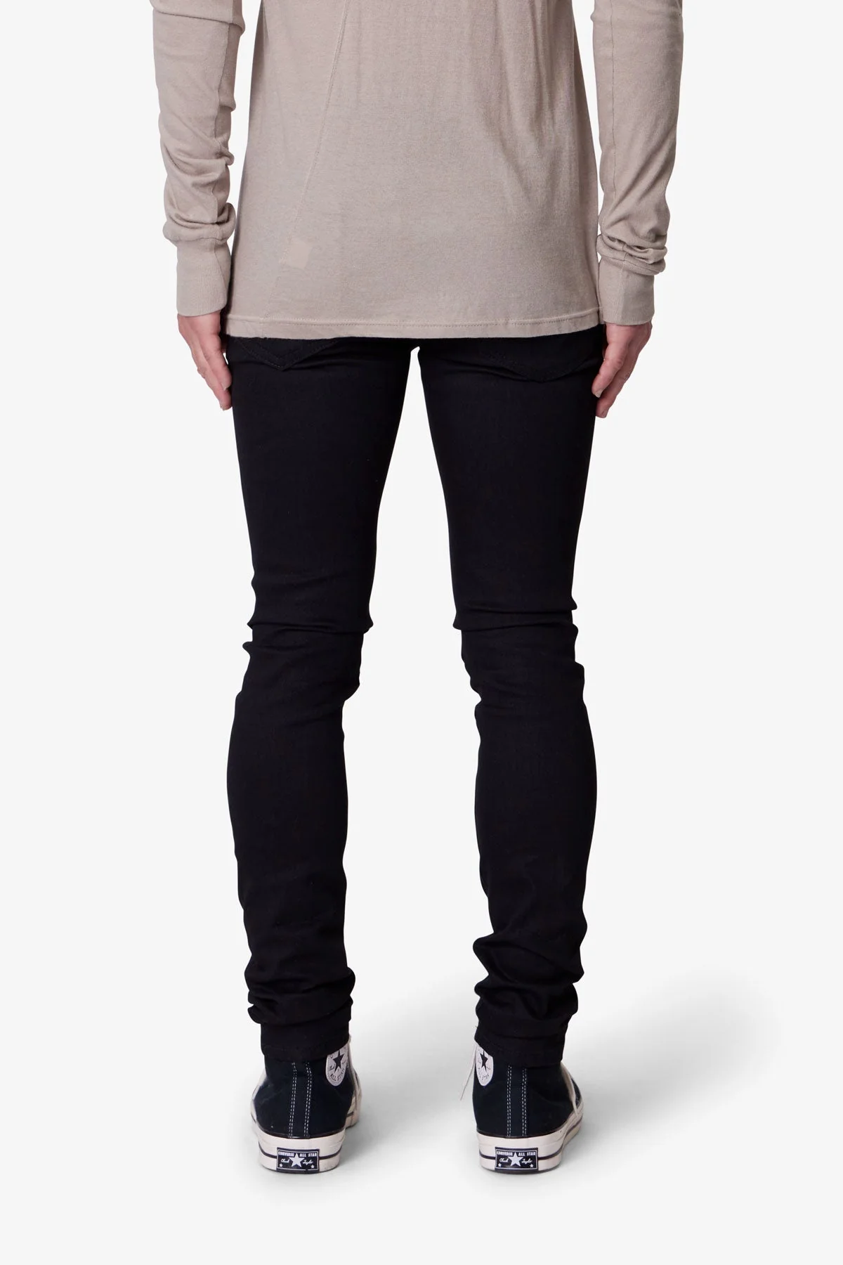 X43 Skinny Denim - Matte Black