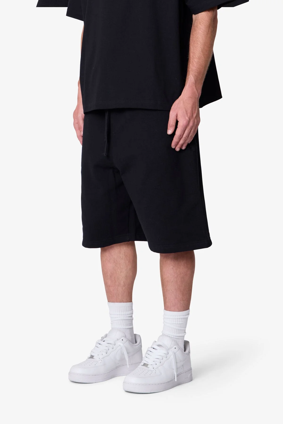 Heavy Basic Sweatshorts - Black