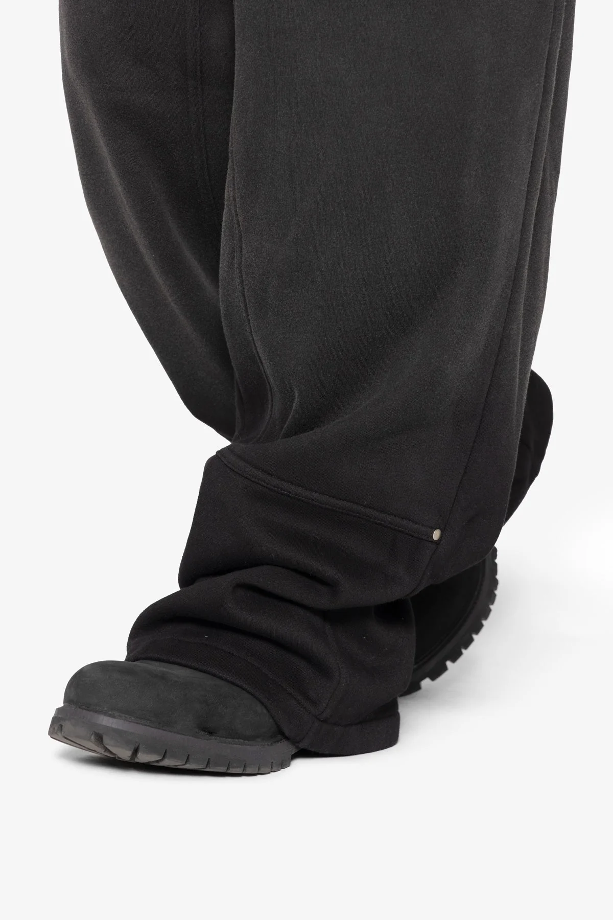 West Double Knee Sweatpants - Washed Black