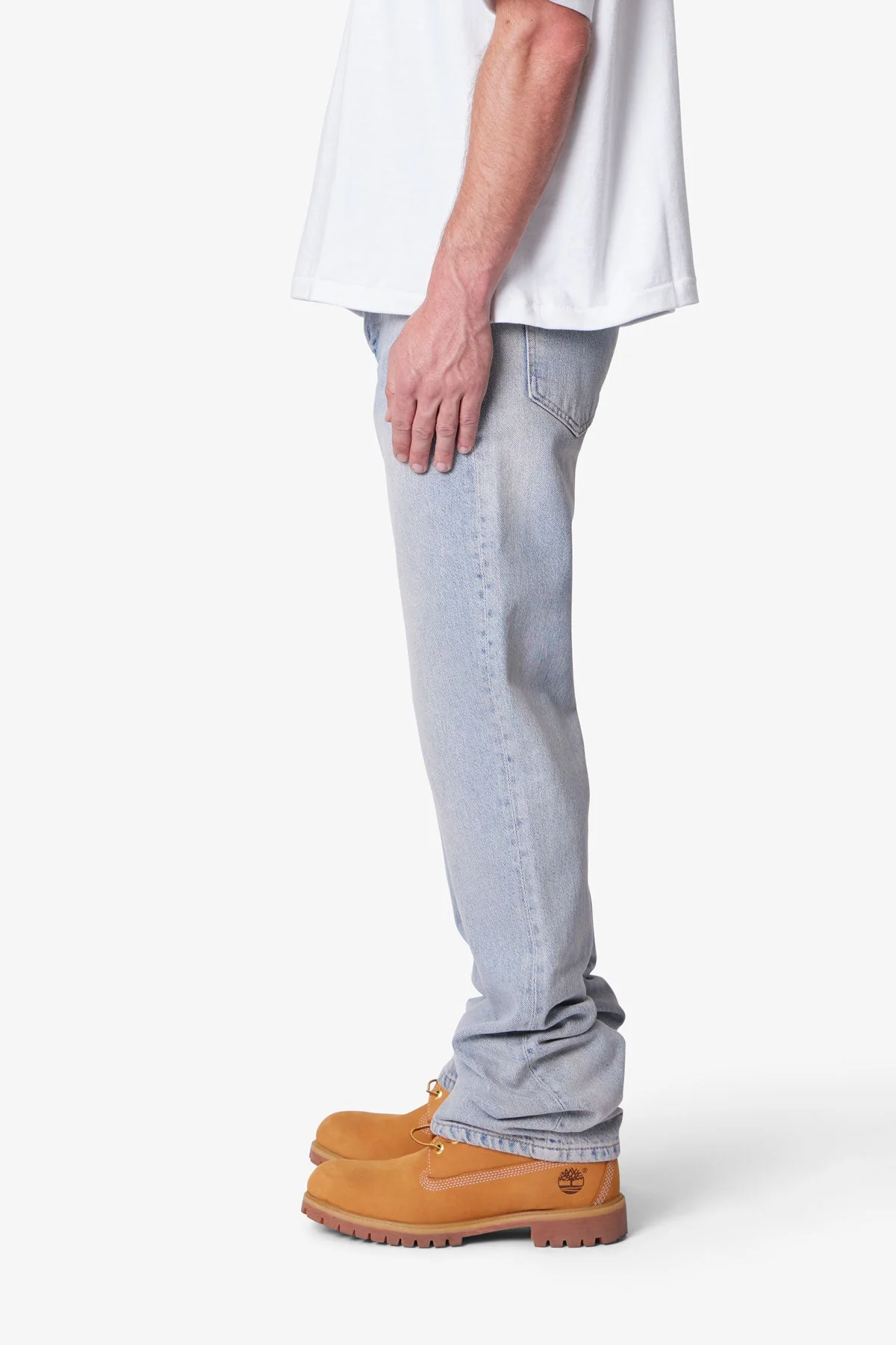 Bootcut Denim - Light Sand Washed Blue