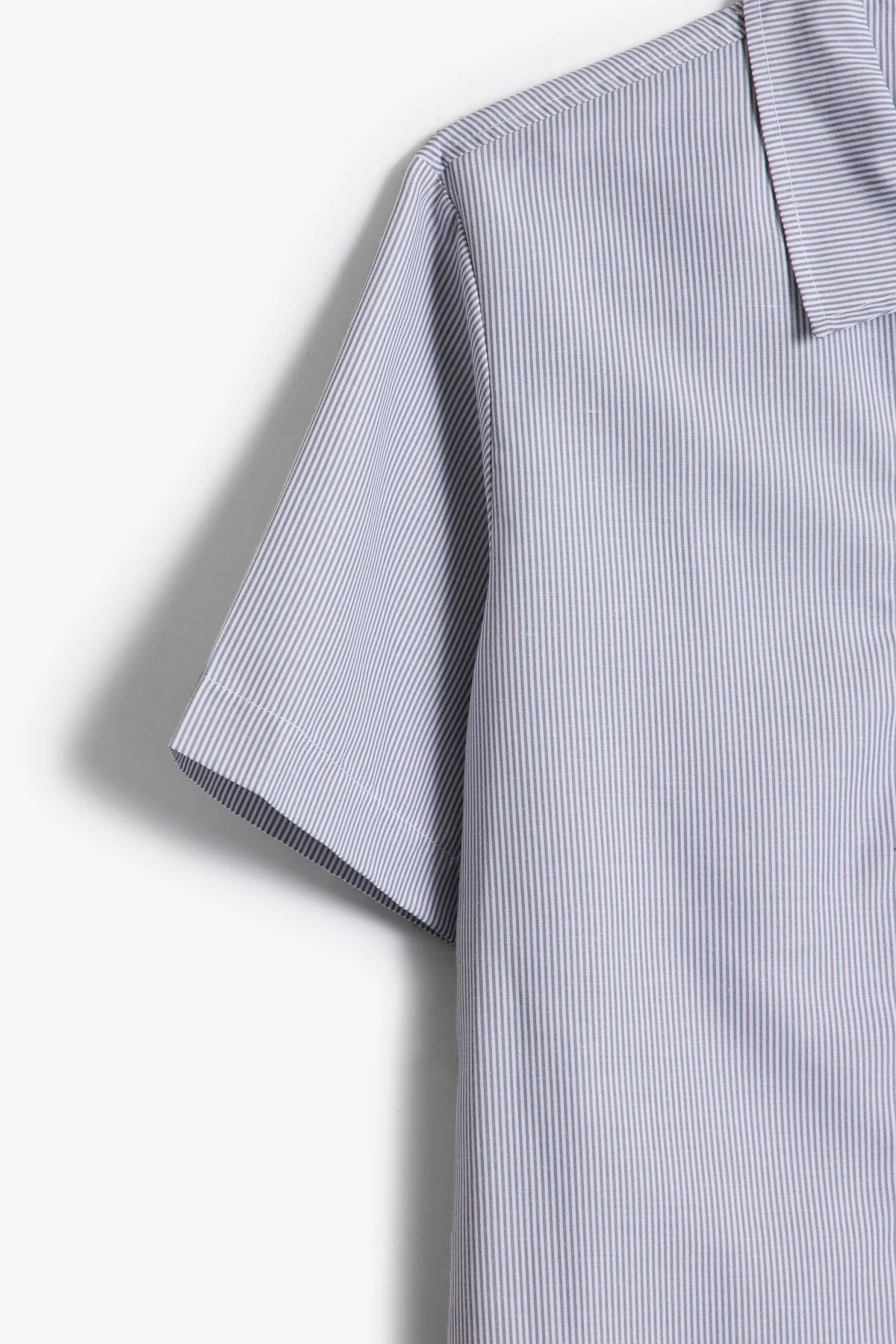 Grace Zip S/S Shirt - Blue