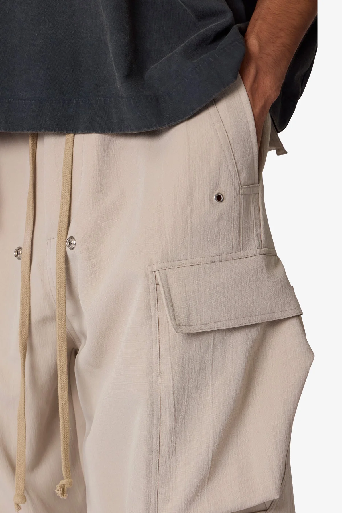 Rave Double Cargo Pants - Tan