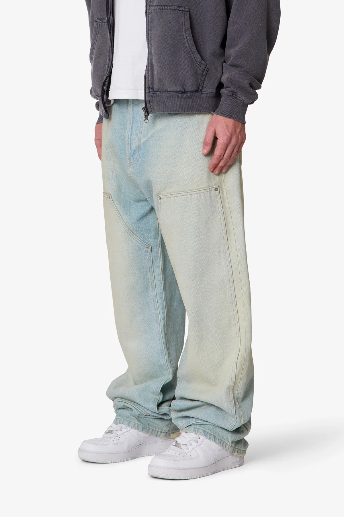 West Double Knee Denim - Blue