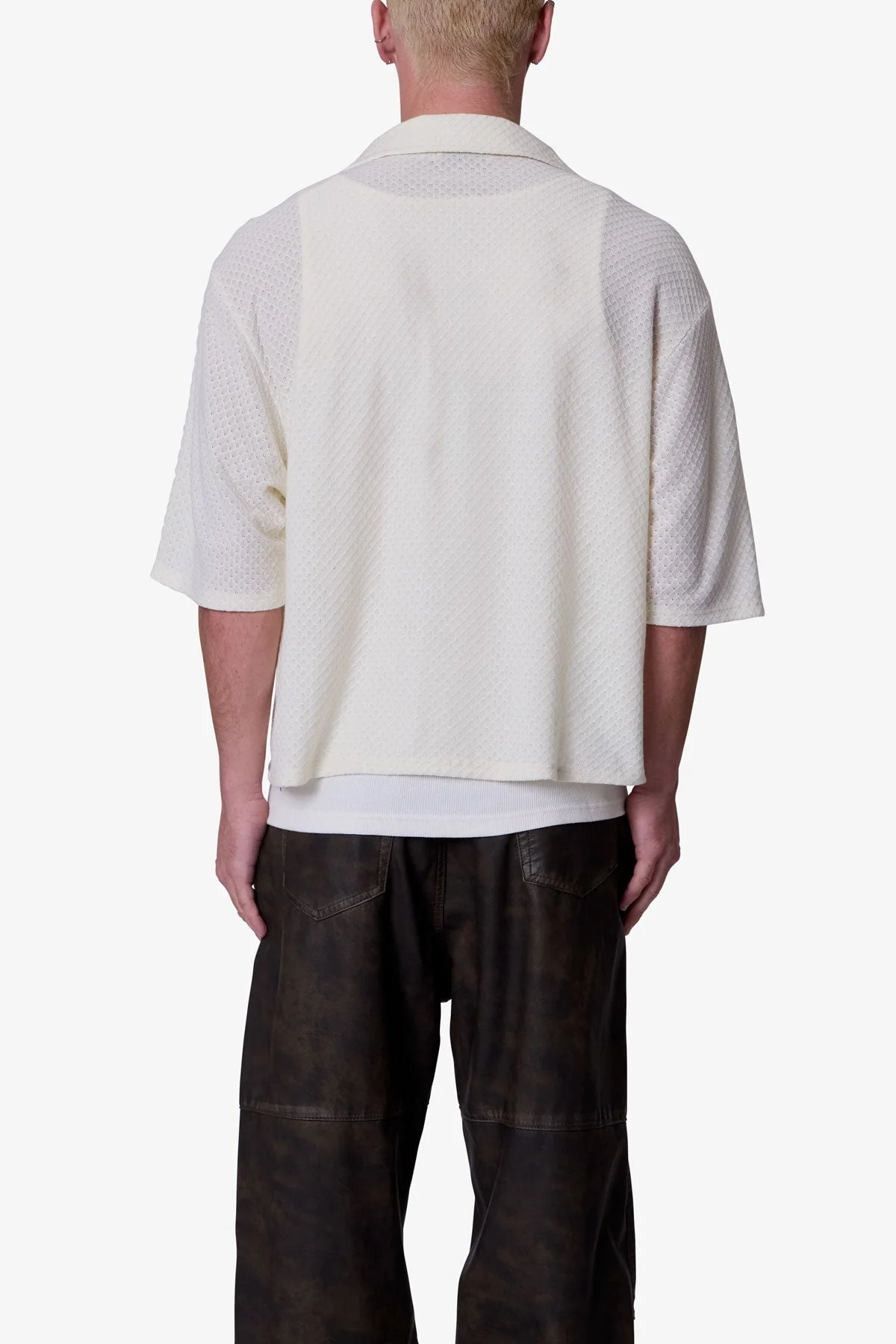 Washed Poplin Shirt - White