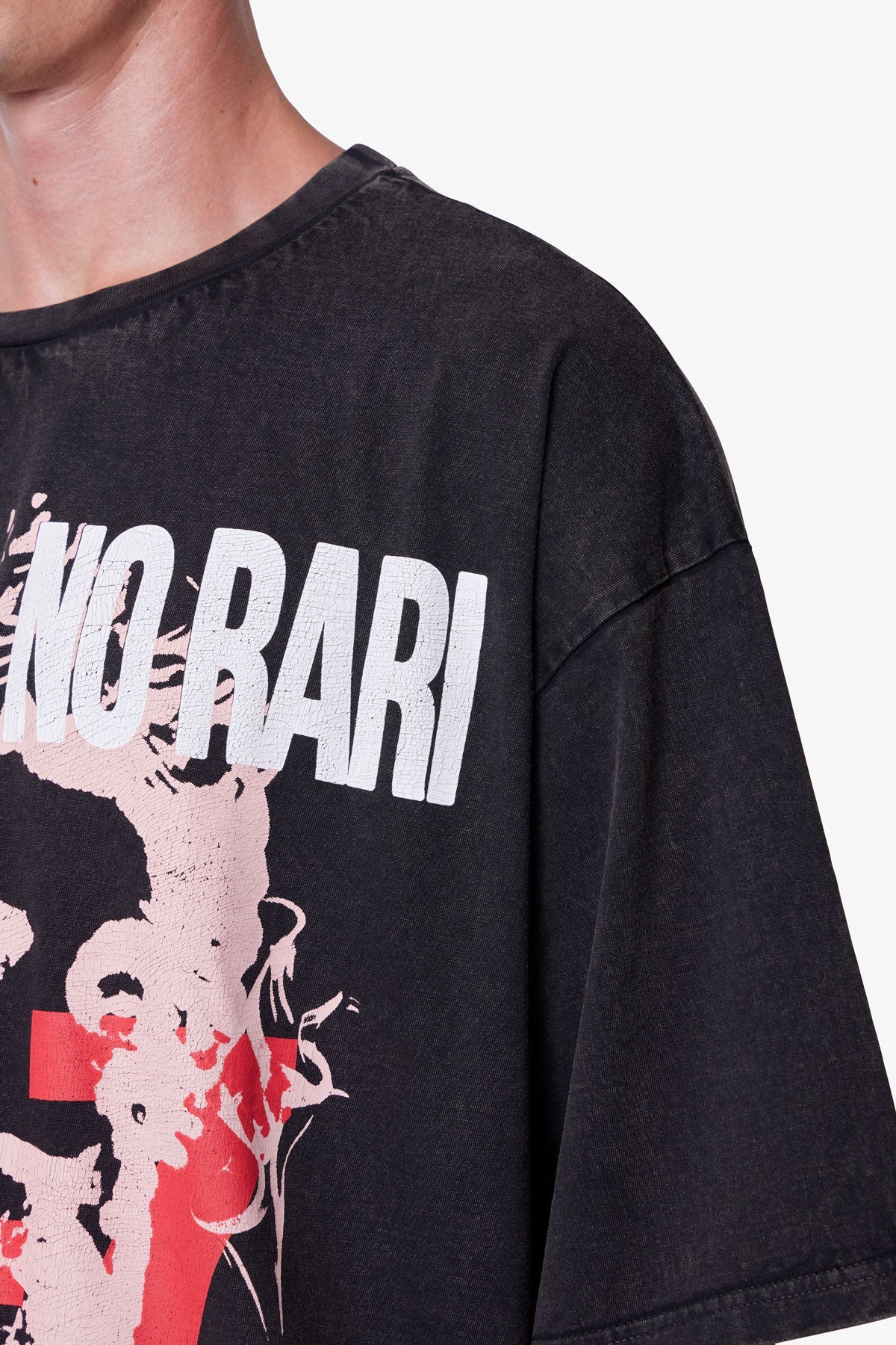 No Risk No Rari Print Tee - Black