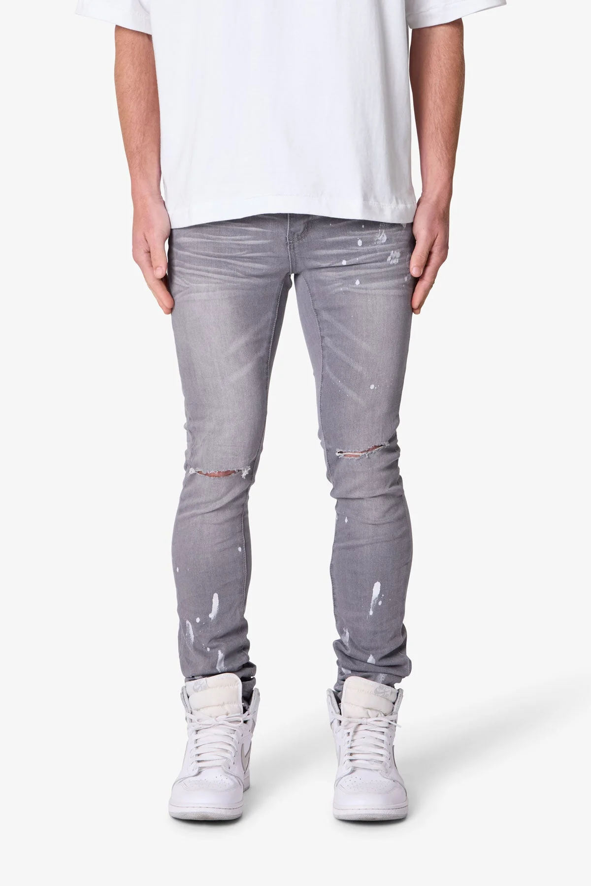 X504 Stretch Skinny Denim - Grey