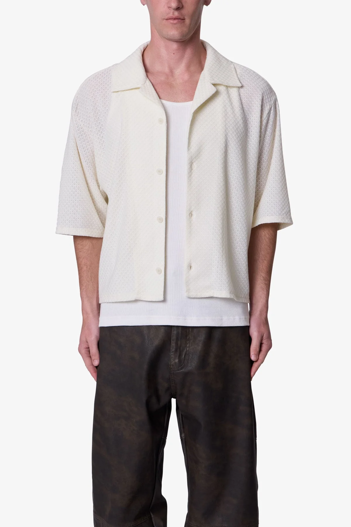 Washed Poplin Shirt - White
