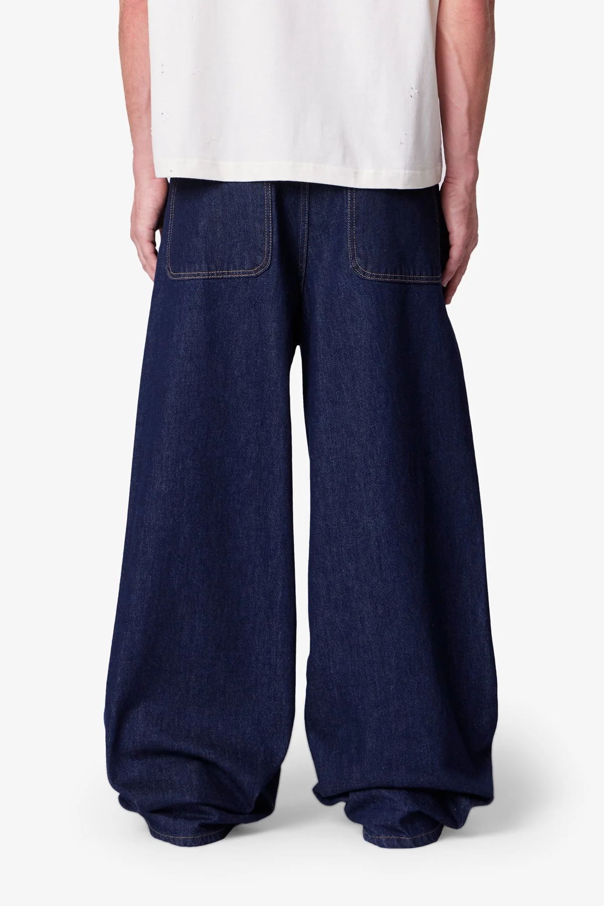 Raw Baggy Rave Denim - Washed Indigo