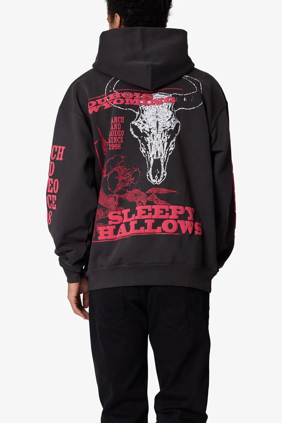 Bullskull Hoodie - Washed Black