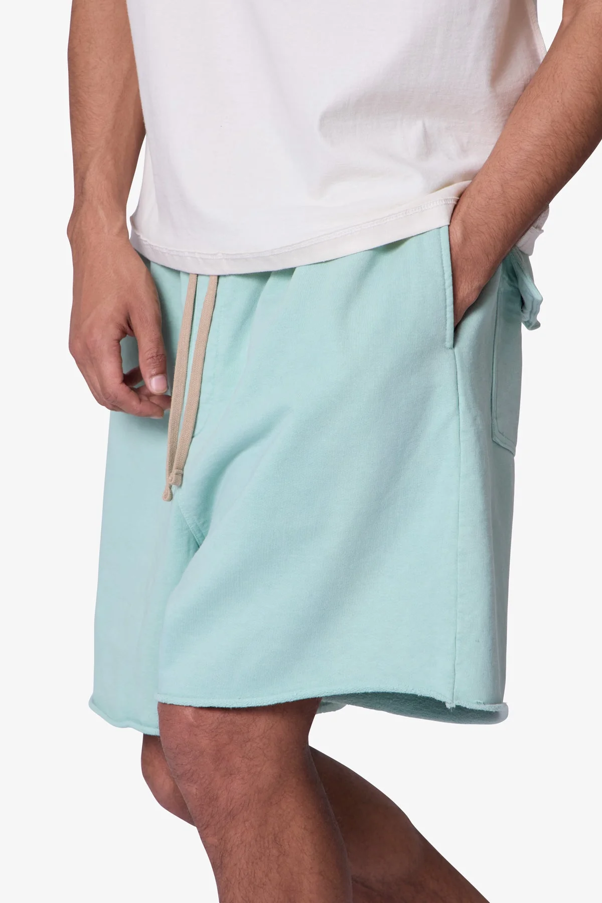 Oversized Sweatshorts - Seafoam