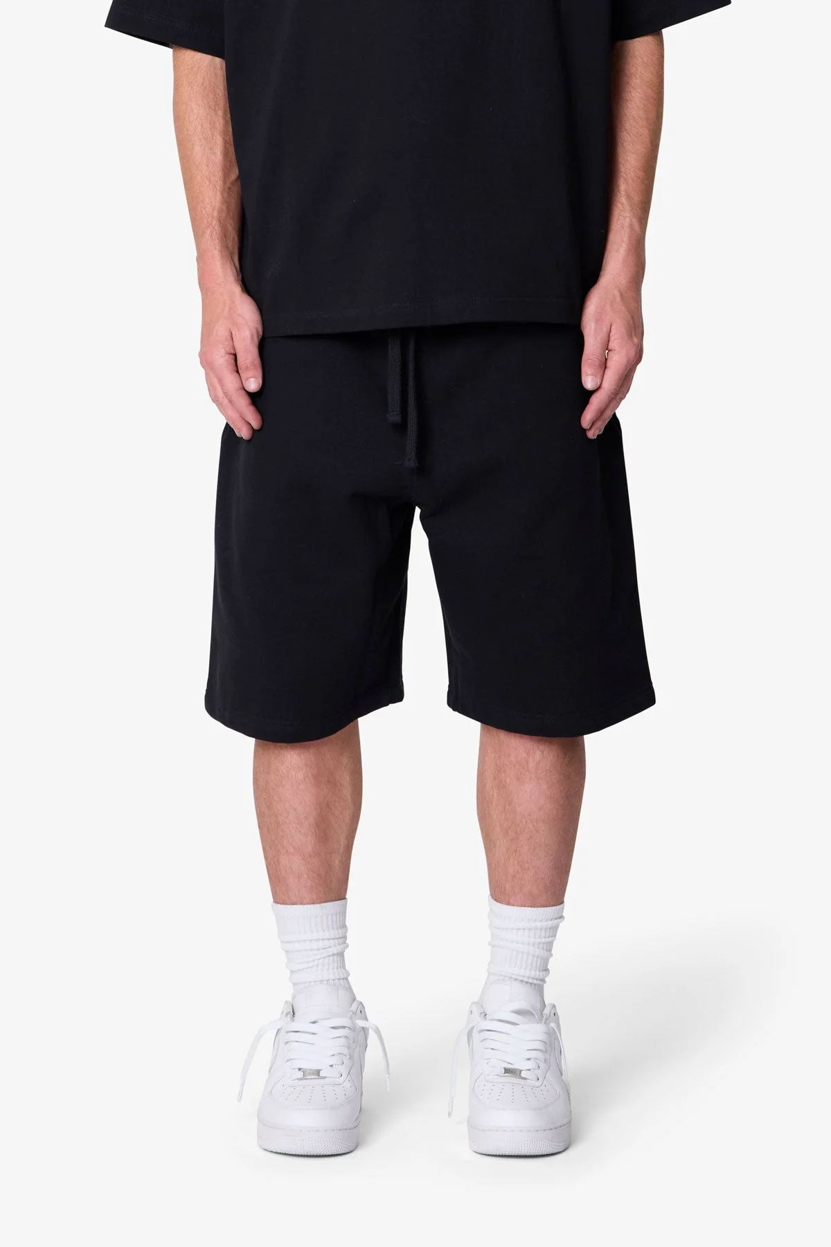 Heavy Basic Sweatshorts - Black