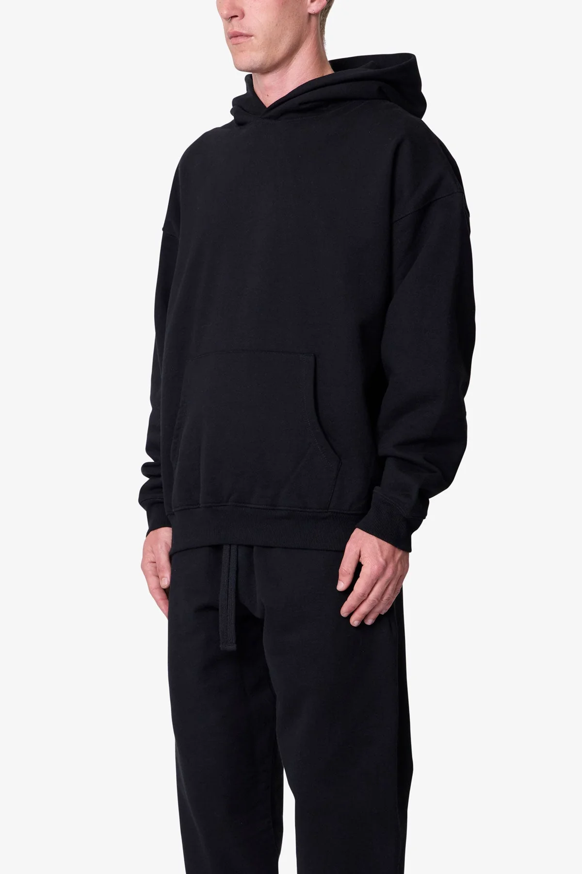 Heavy Basic Hoodie - Black