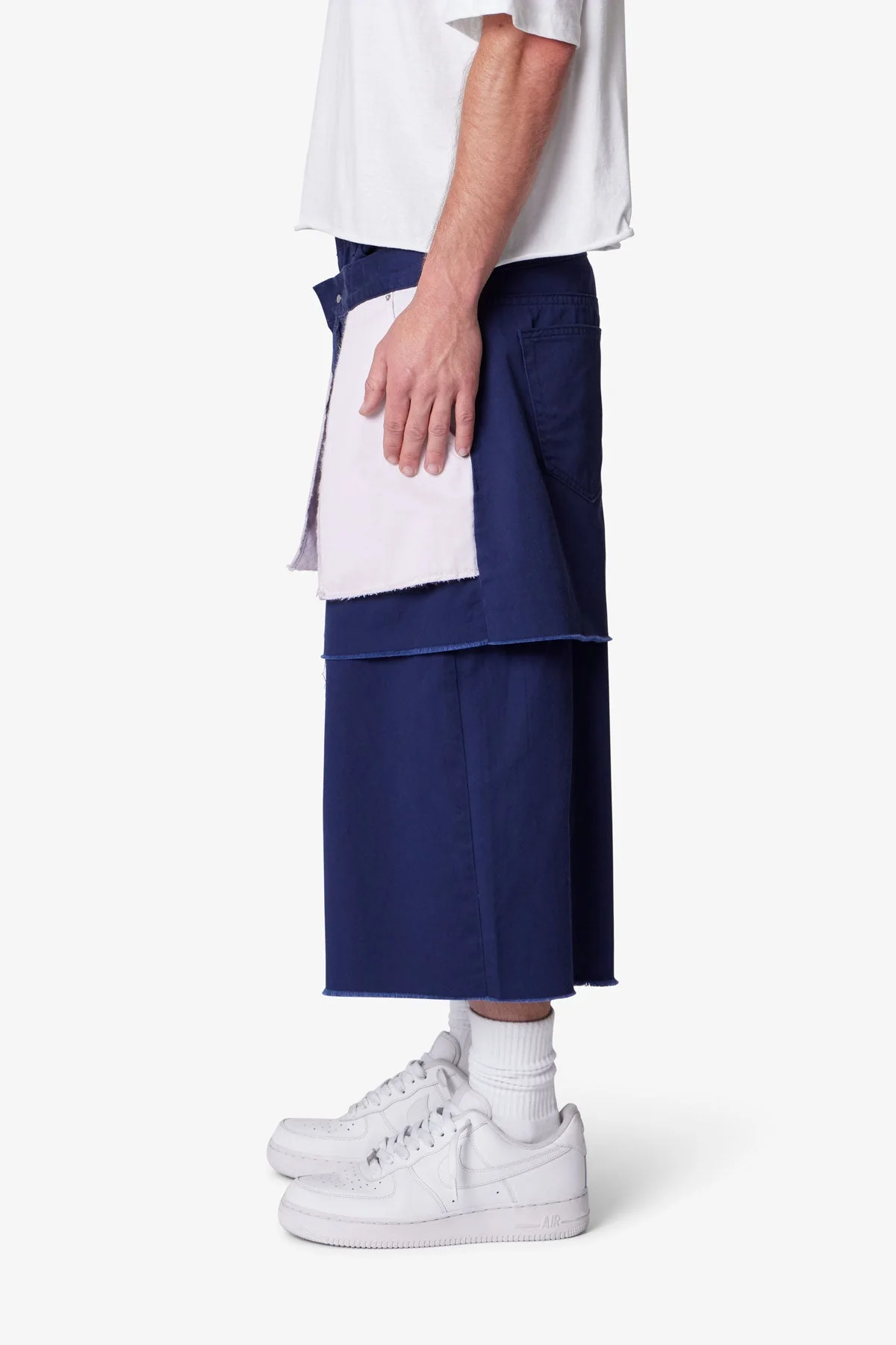 Ultra Baggy Inside Out Shorts - Navy