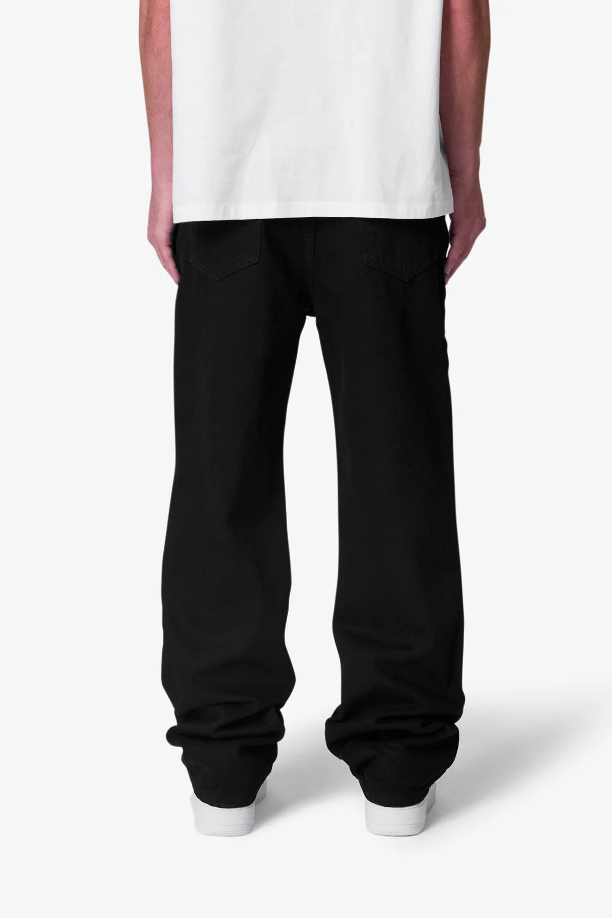 Raw Baggy Denim - Rinsed Black