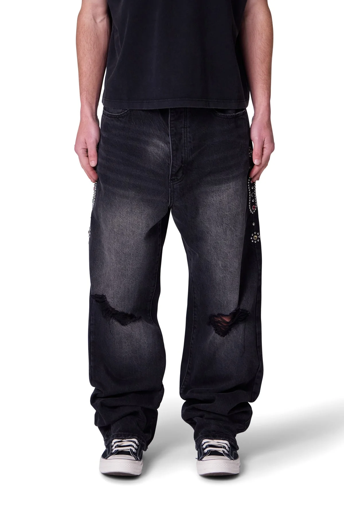 Ultra Baggy Mojave Denim - Washed Black