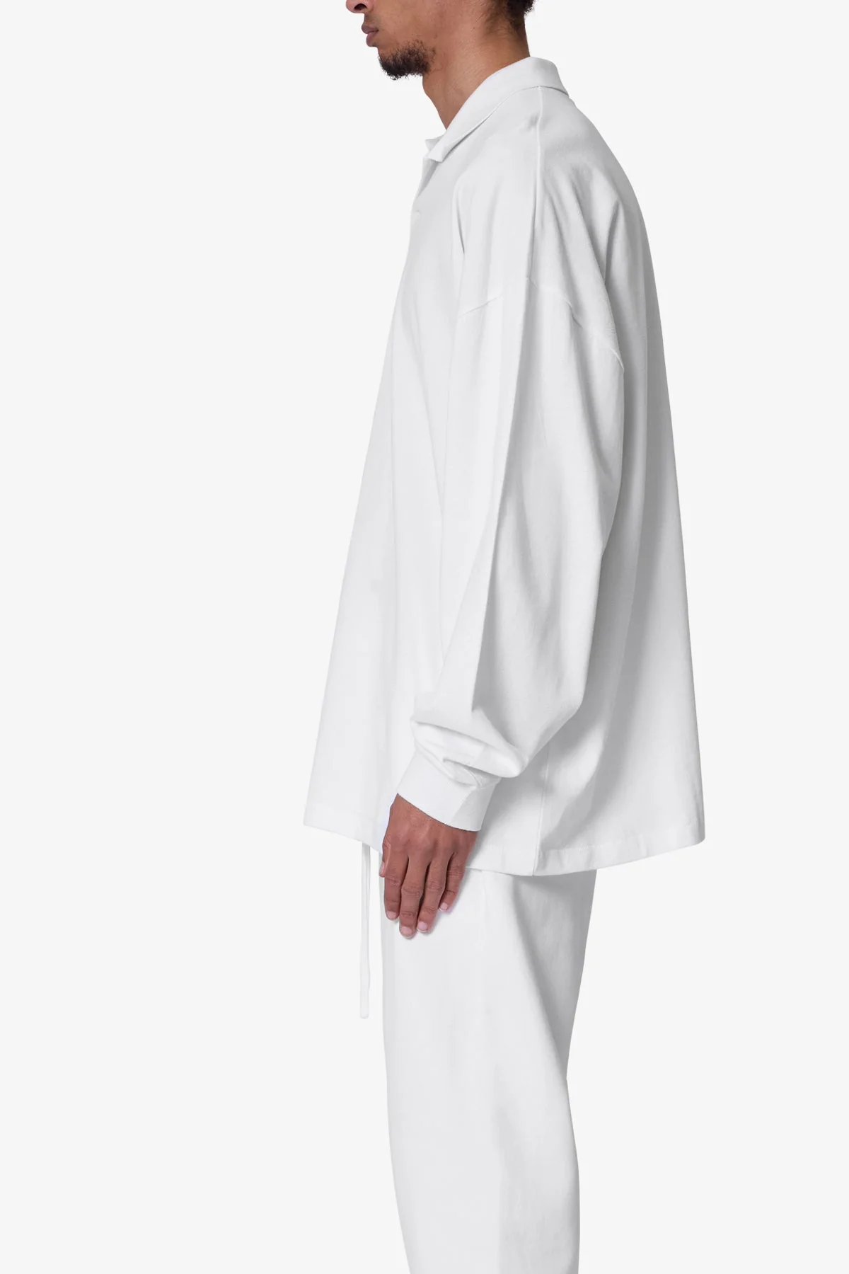 Every Day L/S Polo - White