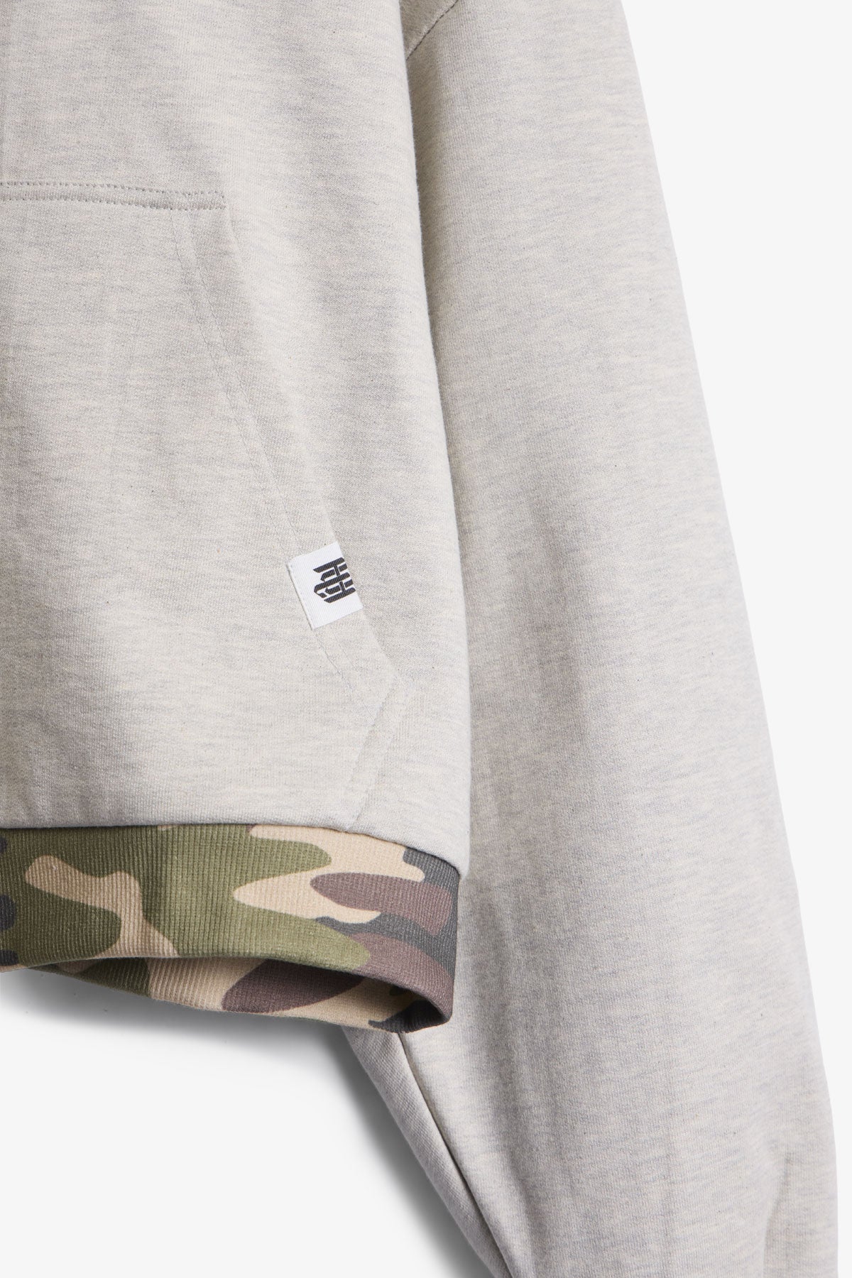 LWH Reversible Hoodie - Heather Grey