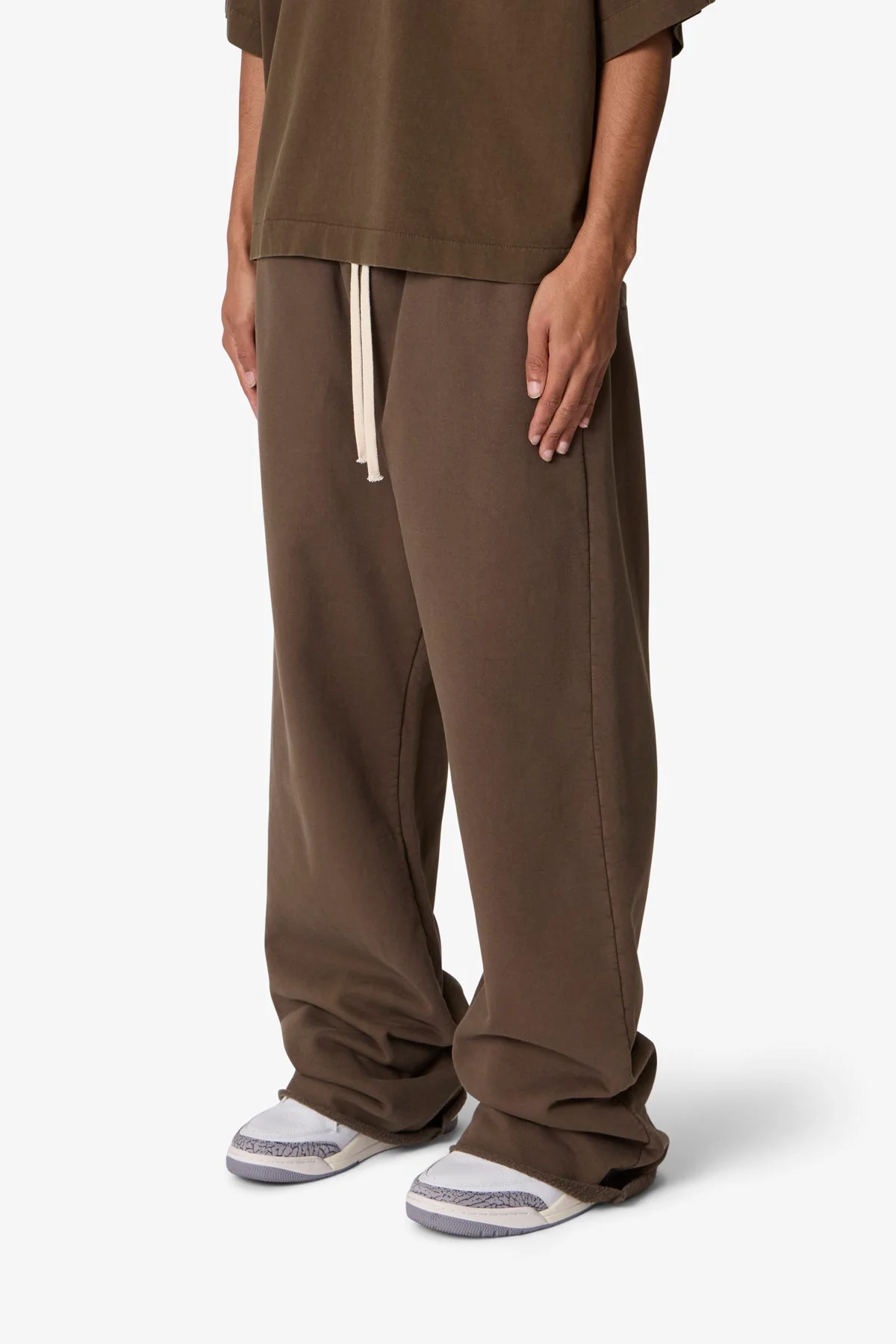 Ultra Baggy Heavy Fleece Sweatpants - Olive