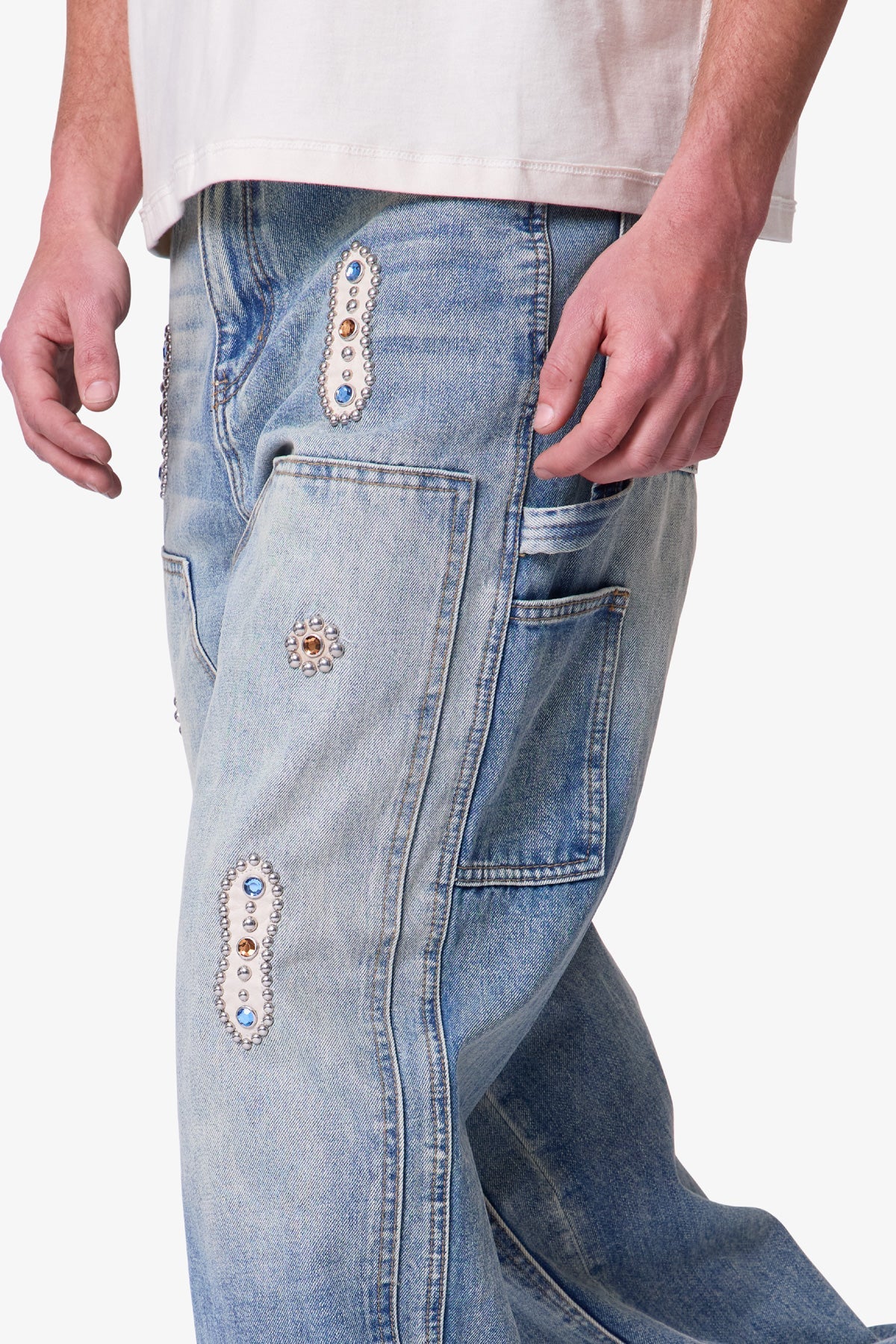 V734 Western Jewel Denim - Blue