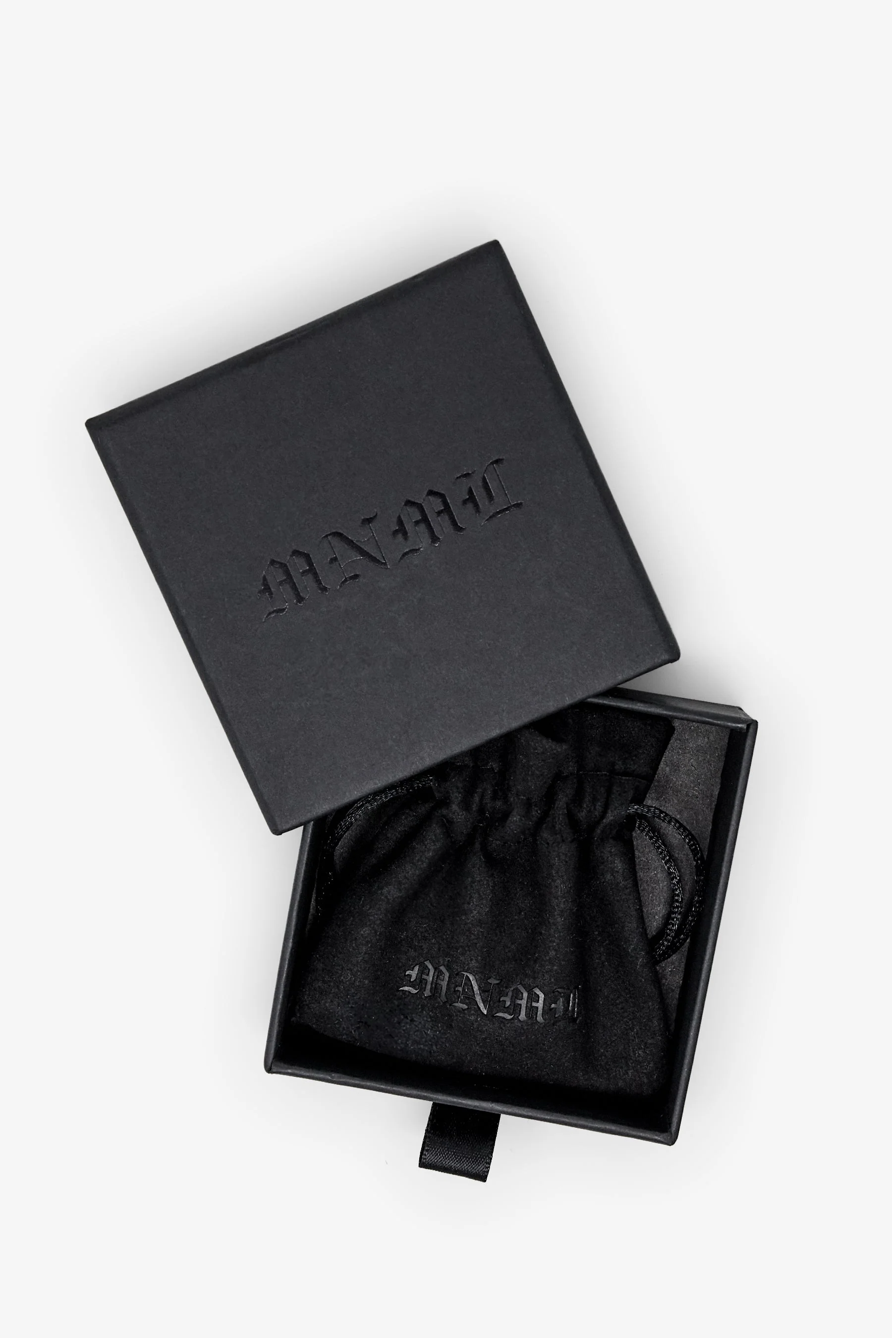 Gothic Sterling Silver Charm Bracelet - Silver