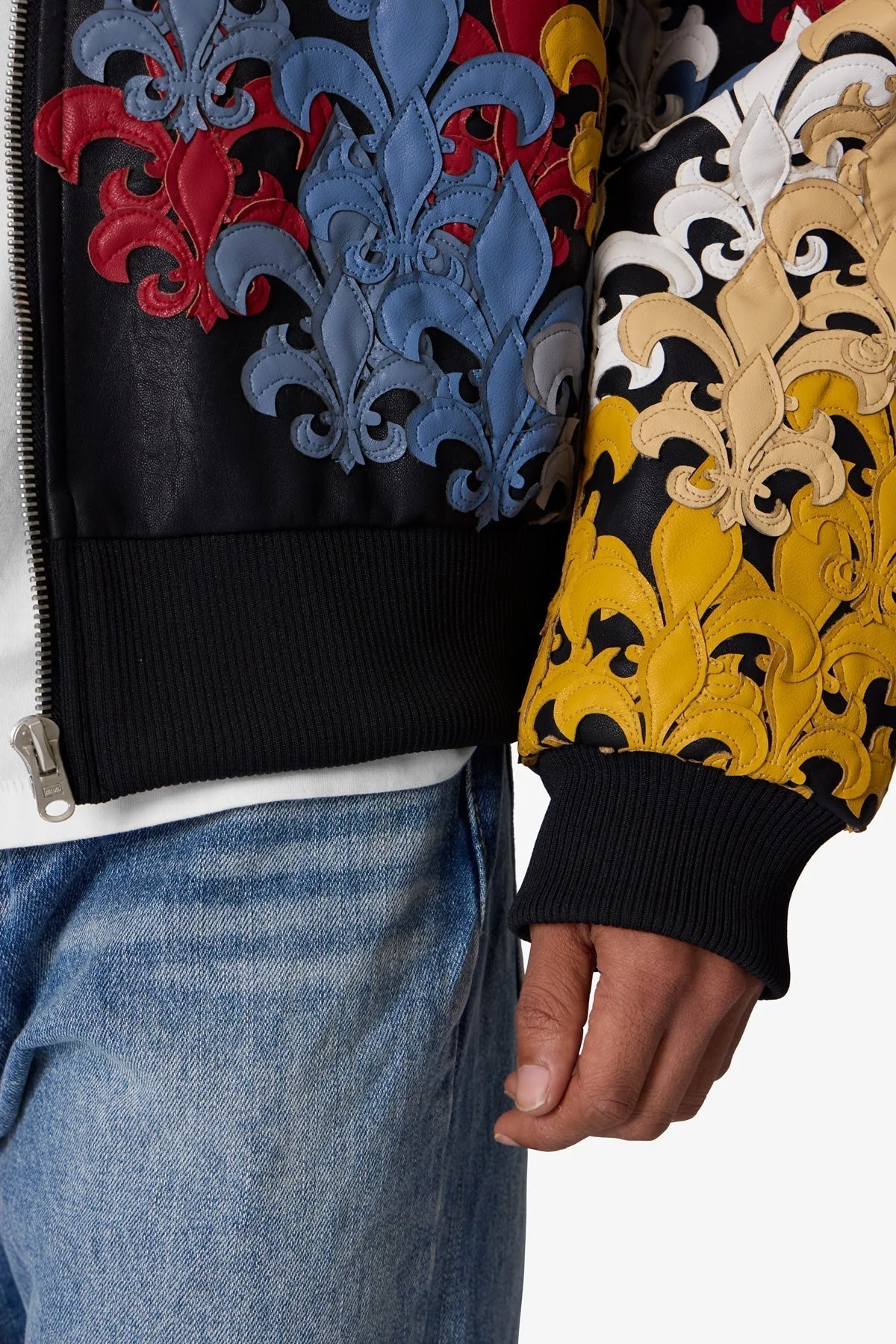 Fleur De Lis All Over Hoodie - Multi